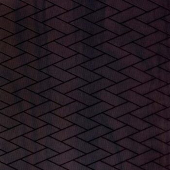 1625 CB Brunette Walnut 8 ft x 4 ft Cross Brick Finish Decorative Laminate - 1 mm