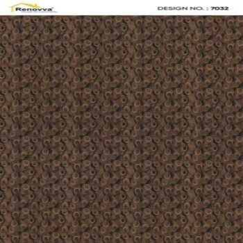 7032 HG Brown Circal 8 ft x 4 ft High Gloss Finish Decorative Laminate - 1 mm