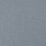 BC 1419 Metallic Grey 8 ft x 4 ft Bricks Finish Decorative Laminate - 1 mm