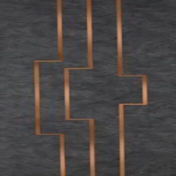 Europratik 5325 Allure Series Patterned Decorative Wall Panel-Panels - 8 ft x 2 ft - 4 mm