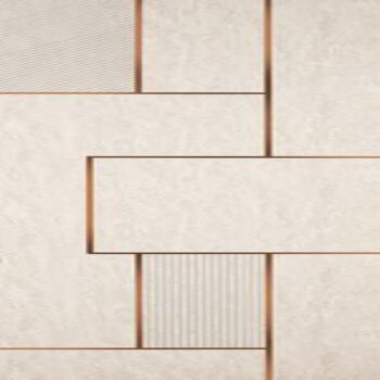 Europratik 5434 Allure Series Patterned Decorative Wall Panel-Panels - 8 ft x 2 ft - 4 mm