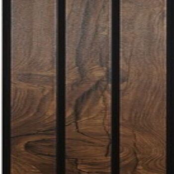 PN 00390 10 ft x 1 ft Brown PVC Panel - 10 mm