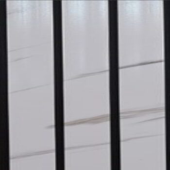 PN 00391 10 ft x 1 ft White PVC Panel - 10 mm
