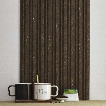 Rang RG 500 Groove Seamless Planks Series Charcoal Louvers - 9 ft x 5 inch - 12 mm
