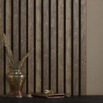 Rang RG 5008 Groove Seamless Planks Series Charcoal Louvers – 9 ft x 5 inch – 12 mm