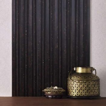 Rang RG 501 Groove Seamless Planks Series Charcoal Louvers | 9 ft x 5 inch - 12 mm
