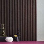 Rang RG 5021 Groove Seamless Planks Series Charcoal Louvers - 9 ft x 5 inch - 12 mm