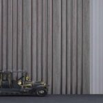 Rang RG 5029 Groove Seamless Planks Series Charcoal Louvers - 9 ft x 5 inch - 12 mm