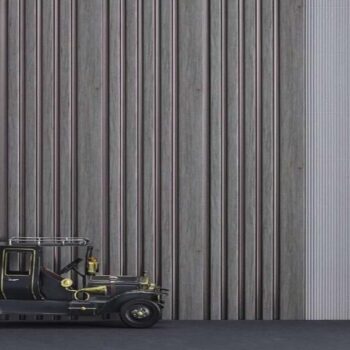 Rang RG 5029 Groove Seamless Planks Series Charcoal Louvers - 9 ft x 5 inch - 12 mm