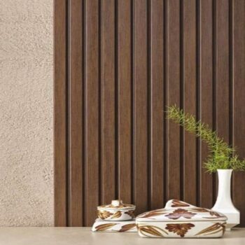 Rang RG 5073 Groove Seamless Planks Series Charcoal Louvers - 9 ft x 5 inch - 12 mm