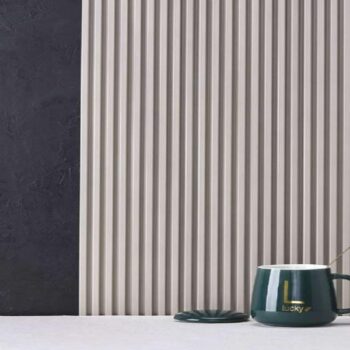 Rang RG 5081 Groove Seamless Planks Series Charcoal Louvers - 9 ft x 5 inch - 12 mm