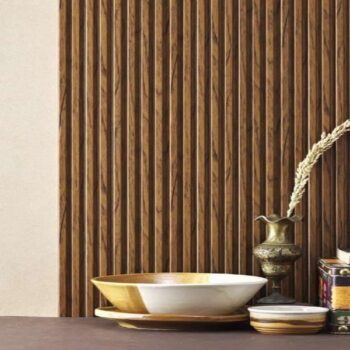 Rang RG 5083 Groove Seamless Planks Series Charcoal Louvers - 9 ft x 5 inch - 12 mm