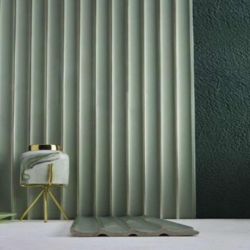 Rang RG 5094 Groove Seamless Planks Series Charcoal Louvers - 9 ft x 5 inch - 12 mm