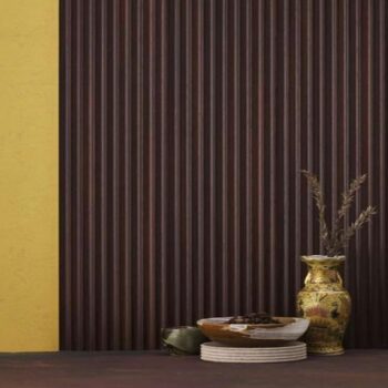 Rang RG 540 Groove Seamless Planks Series Charcoal Louvers - 9 ft x 5 inch - 12 mm