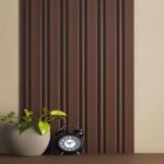 Rang RG 552 Groove Seamless Planks Series Charcoal Louvers | 9 ft x 5 inch - 12 mm