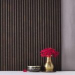Rang RG 592 Groove Seamless Planks Series Charcoal Louvers | 9 ft x 5 inch - 12 mm