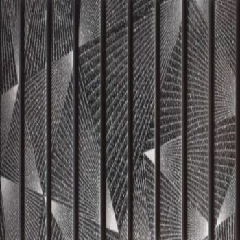 W 2107 Glossy Finish PVC Louvers-Panels - 10 ft x 1 ft - 10 mm
