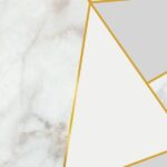 Golden Stripes With Marble Design Room Wallpaper, Customised Indrani Series Handmade Marble Design (Customised Size Wallpaper )
