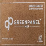 Greenpanel 8 ft x 4 ft Interior Grade Plain MDF - 4 mm