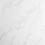 QR 00080 Opulence Series Calacatta Diana Silver 3276x1651 mm Polished Finish Quartz - 20 mm (10 Years Warranty)